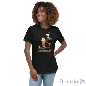 Texas Longhorns The Peanuts T-Shirt Gift For Fans - Women's Relaxed Short Sleeve Jersey Tee
