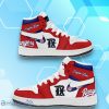 Texas Rangers Air Jordan Hightop Sneakers Custom Name For Fans