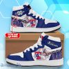 Texas Rangers Air Jordan Hightop Special Custom Number & Name