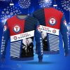 Texas Rangers Skull Pattern Ugly Christmas Sweater Unique Gift For Men Women