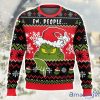 The Grinch Ew People Ugly Christmas Sweater For All