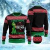 The Grinch I Will Drink Here Or There I Will Drink Crown Royal Christmas Ugly Sweater