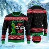 The Grinch I Will Drink Here Or There I Will Drink Eggo Everywhere Christmas Ugly Sweater