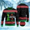 The Grinch I Will Drink Here Or There I Will Drink Malibu Christmas Ugly Sweater