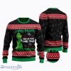 The Grinch I Will Drink Here Or There I Will Drink Natural Light Christmas Ugly Sweater