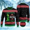 The Grinch I Will Drink Here Or There I Will Drink Stella Artois Christmas Ugly Sweater