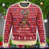 Time To Drink Budweiser Ugly Christmas Sweater Christmas Holiday Gift
