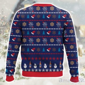 Time To Drink Pabst Blue Ribbon Ugly Christmas Sweater Limited Edition Gift For Men & Women Product Photo 2