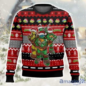TMNT Ugly Christmas Sweater Limited Edition For All Product Photo 1