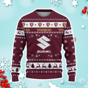 Torino Football Club Ugly Christmas Sweater Ideal Gift For Fans Product Photo 2