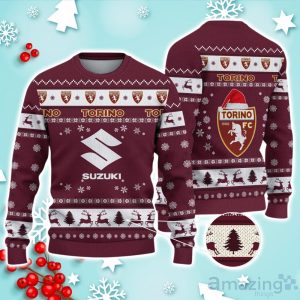 Torino Football Club Ugly Christmas Sweater Ideal Gift For Fans Product Photo 1