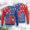 Toronto Blue Jays Christmas Pine Trees Pattern New Style Knitted Sweater