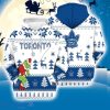 Toronto Maple Leafs 3D Hooodie Ugly Sweatshirt Christmas Pattern Grinch Ice Hockey NHL Fans