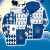 Toronto Maple Leafs 3D Hooodie Ugly Sweatshirt Christmas Pattern Ice Hockey NHL Fans