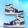 Toronto Maple Leafs Air Jordan Hightop Shoes Custom Name