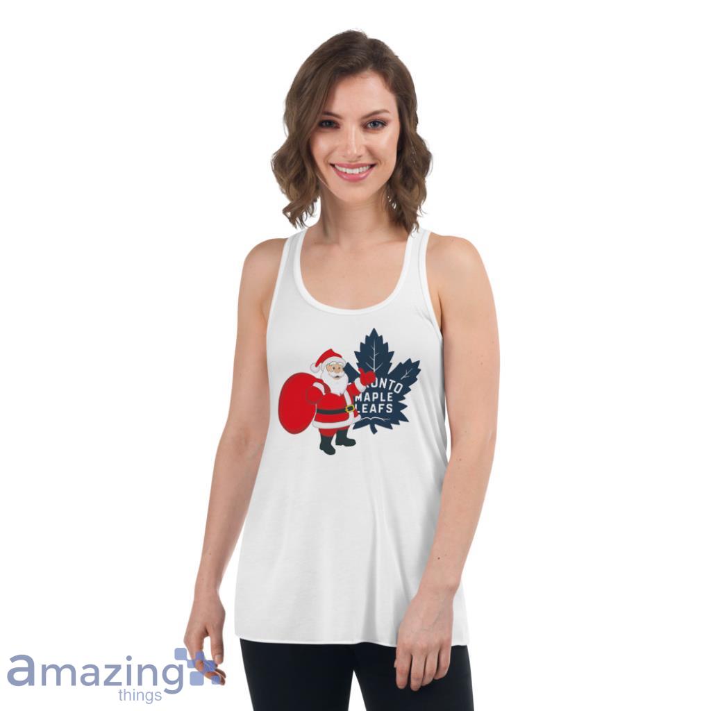 Toronto Maple Leafs Santa Claus Logo Christmas T Shirt image Toronto Maple Leafs Santa Claus Logo Christmas T Shirt Product Photo 7