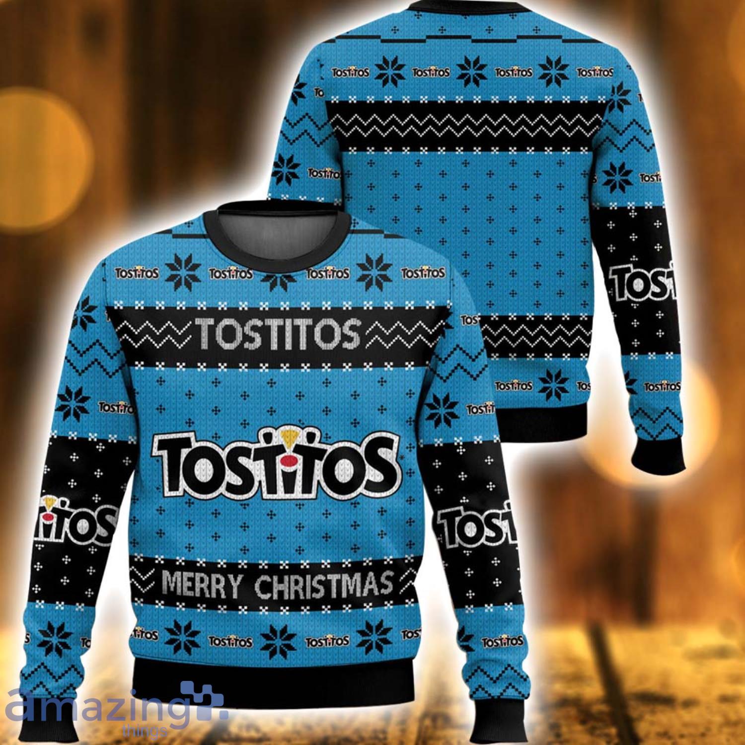 Tostitos Snack Brand Ugly Christmas Sweater 2023 Sweater image Tostitos Snack Brand Ugly Christmas Sweater 2023 Sweater Product Photo 1