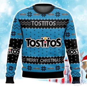 Tostitos Snack Brand Ugly Christmas Sweater, Xmas Gift Ideas For Fans Product Photo 1