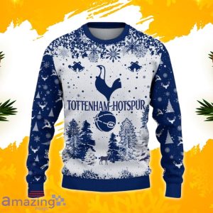 Tottenham Hotspur F.C Ugly Christmas Sweater, Xmas Gift Ideas 2023 For Fans Product Photo 2