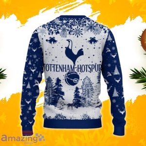 Tottenham Hotspur F.C Ugly Christmas Sweater, Xmas Gift Ideas 2023 For Fans Product Photo 3