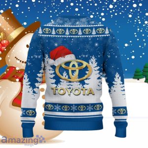 Toyota Blue Ugly Christmas Sweater Style Gifts For Men Women Product Photo 2