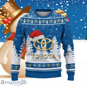 Toyota Blue Ugly Christmas Sweater Style Gifts For Men Women Product Photo 1
