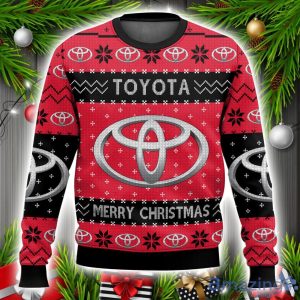 Toyota Ugly Christmas Sweater Christmas Gift Unisex Men And Women Sweater Product Photo 1