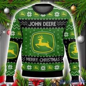 Tractor John Deere Ugly Christmas Sweater Xmas Christmas Gift Product Photo 1