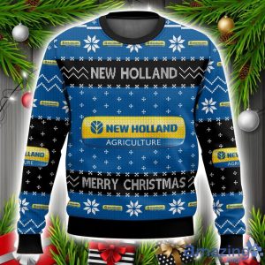 Tractor New Holland Ugly Christmas Sweater Xmas Christmas Gift Product Photo 1