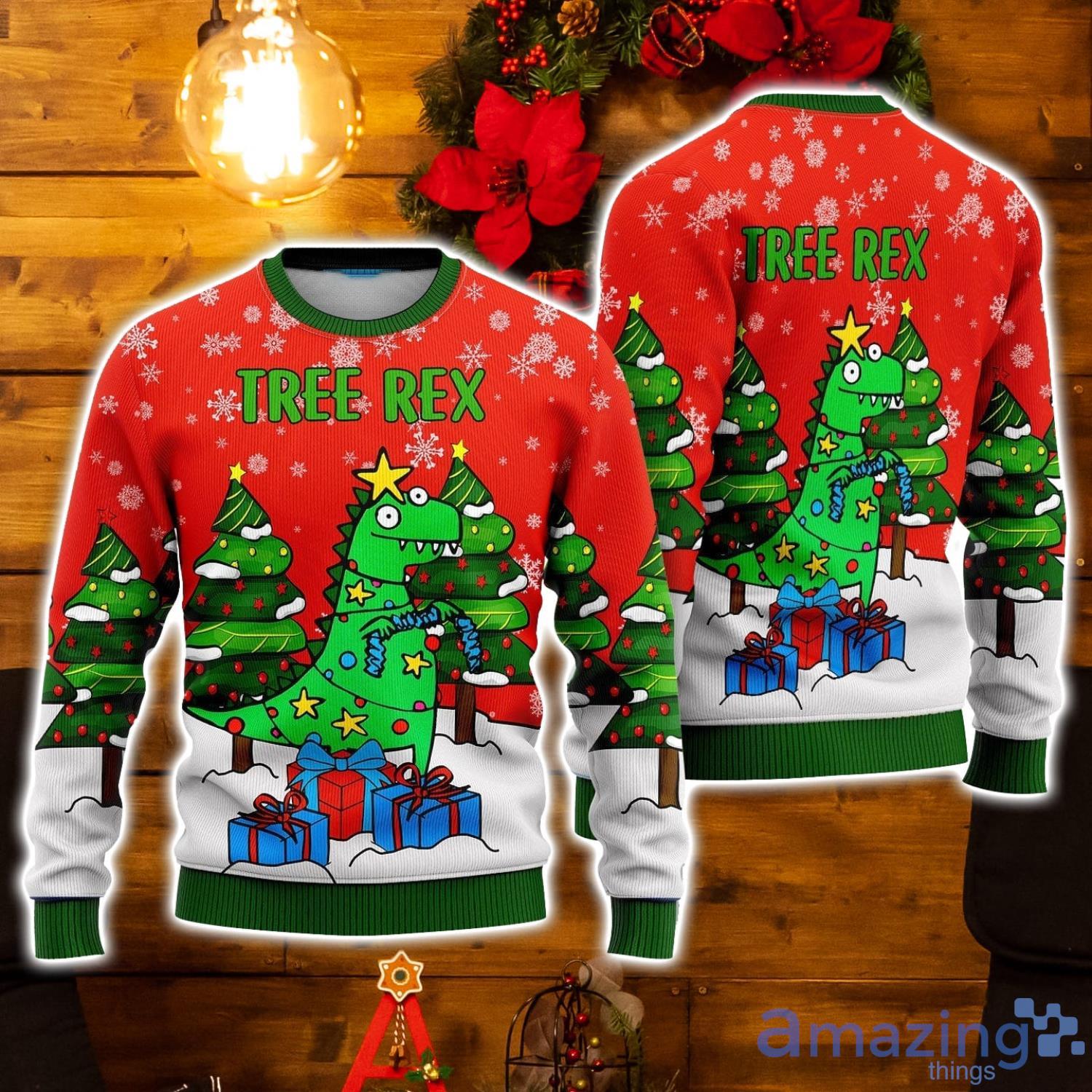 Tree rex 2024 christmas jumper