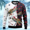 Turtle Light Unisex Sweater Christmas Outfit Ugly Christmas Sweater