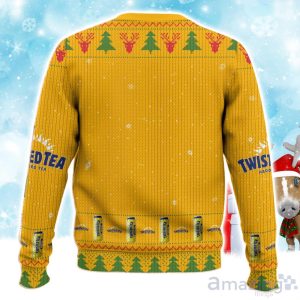 Twisted Tea Funny Christmas Ugly Christmas Sweater, Xmas Gift Ideas For Fans Product Photo 2