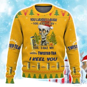 Twisted Tea Funny Christmas Ugly Christmas Sweater, Xmas Gift Ideas For Fans Product Photo 1