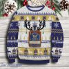 Two Bitch Bourbon Christmas Ugly Sweater Gift For Men And Women