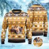 Tx Longhorn Cattle Lovers Thanksgiving Gift Ugly Christmas Sweater 3D Gift For Men And Women