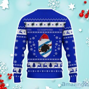 U.C. Sampdoria Ugly Christmas Sweater Ideal Gift For Fans image U.C. Sampdoria Ugly Christmas Sweater Ideal Gift For Fans Product Photo 3