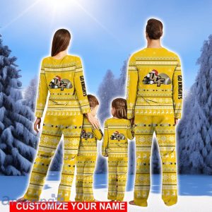 UCF Knights Team Pajamas Set Cute Gift Christmas Gift For Football Fan Family Holiday Gift Personalized Name Product Photo 2