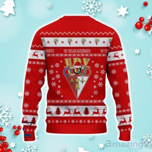 U.D. Vilafranquense Ugly Christmas Sweater Ideal Gift For Fans image U.D. Vilafranquense Ugly Christmas Sweater Ideal Gift For Fans Product Photo 3