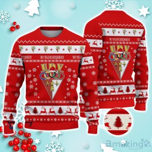 U.D. Vilafranquense Ugly Christmas Sweater Ideal Gift For Fans Product Photo 1