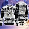 Udinese Calcio 1896 Ugly Christmas Sweater Snowflake Pattern Pattern 3D Sweater Holiday Gift Ideas For Sport Fans