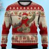 Ugly Christmas Sweater Print Holiday Sweatshirt