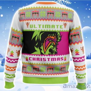 Ultimate Warrior Christmas Pro Wrestling Ugly Christmas Sweater Product Photo 2