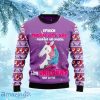 Unicorn Magical Ugly Christmas Sweater Gift Knitting Sweater