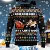 Unicorn Merry Christmas Ugly Christmas Sweater Style Gift For Men And Womens