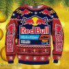 Unisex Red Bull Casual Ugly Christmas Party Sweatshirt Gift For Men And Women