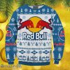 Unisex Red Bull Printed Ugly Christmas Party Sweatshirt Gift For Men And Women