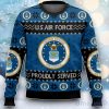 US Air Force Veteran Ugly Christmas Sweater