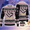 U.S. Città di Palermo Ugly Christmas Sweater Snowflake Pattern Pattern 3D Sweater Holiday Gift Ideas For Sport Fans