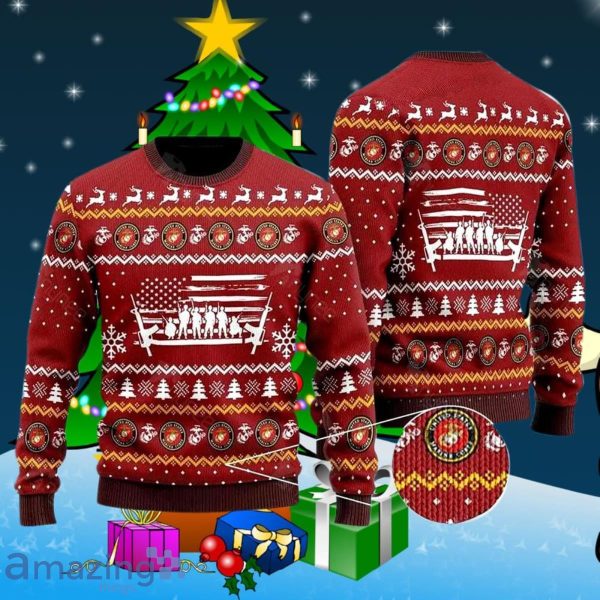 Marines ugly hot sale christmas sweater