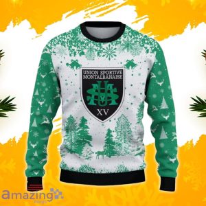 US Montauban Ugly Christmas Sweater, Xmas Gift Ideas 2023 For Fans Product Photo 2